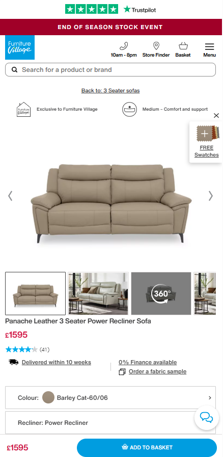 Price comparison