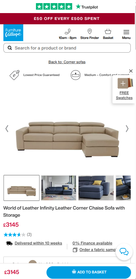 Price comparison