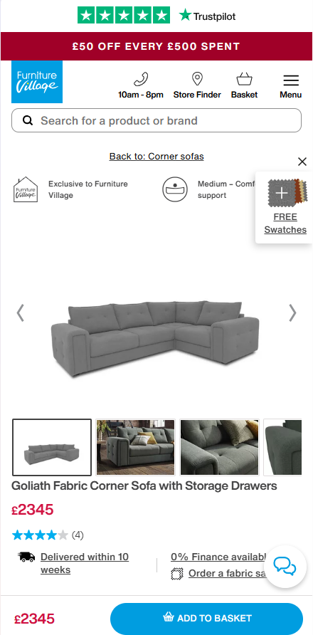 Price comparison