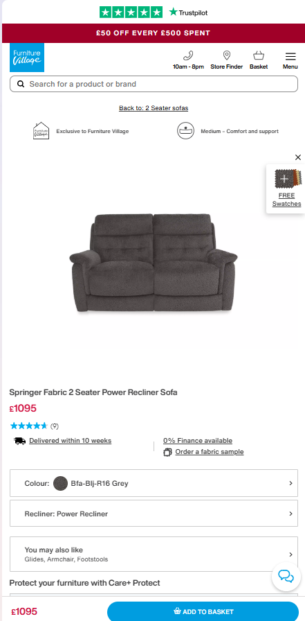 Price comparison