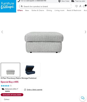 Price comparison