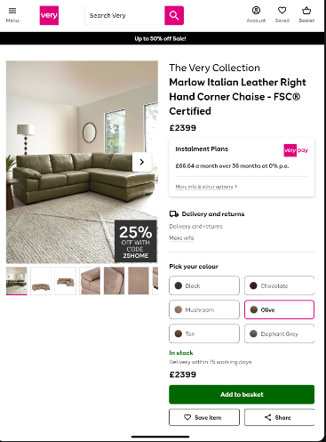 Price comparison