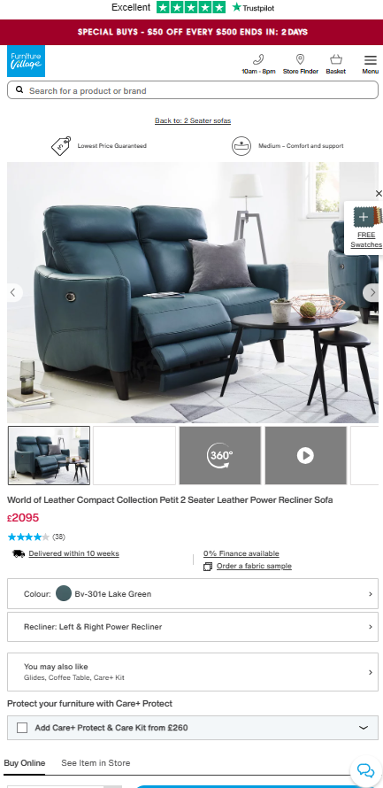 Price comparison
