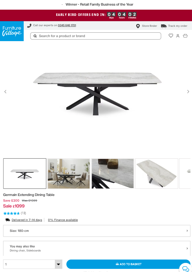 Price comparison