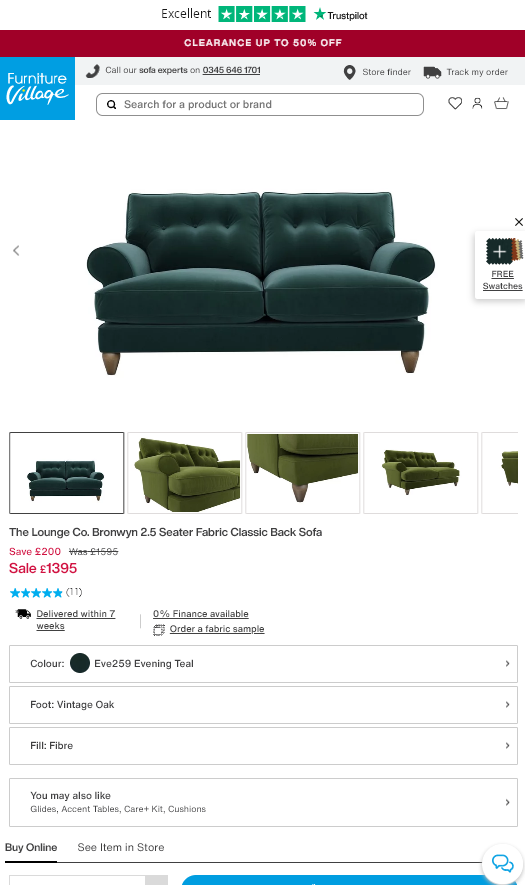 Price comparison