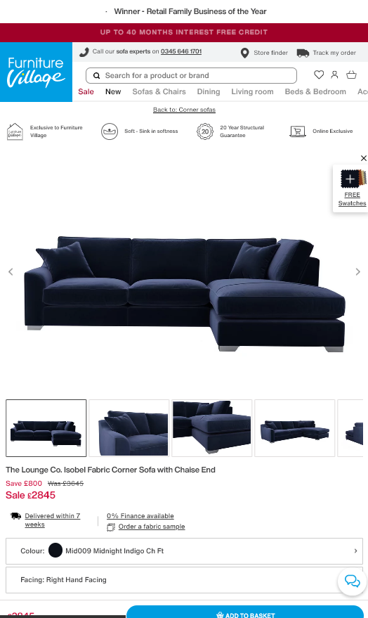 Price comparison