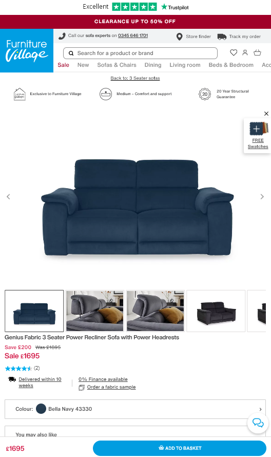 Price comparison
