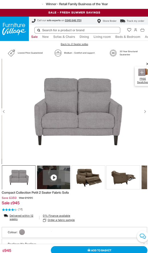 Price comparison