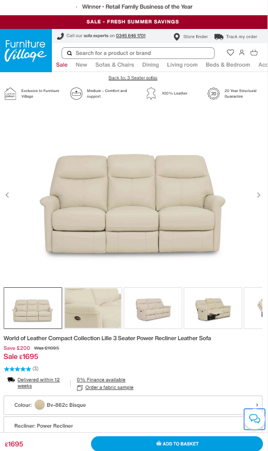 Price comparison