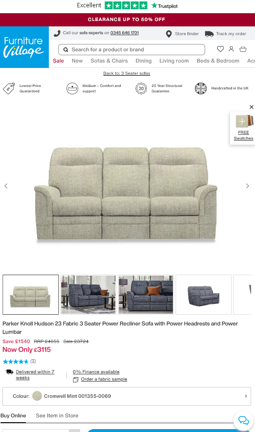 Price comparison