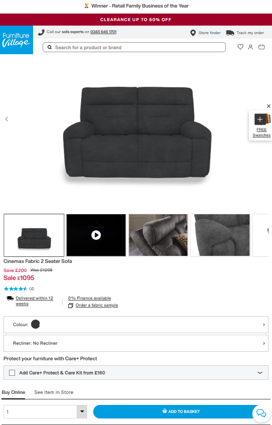 Price comparison