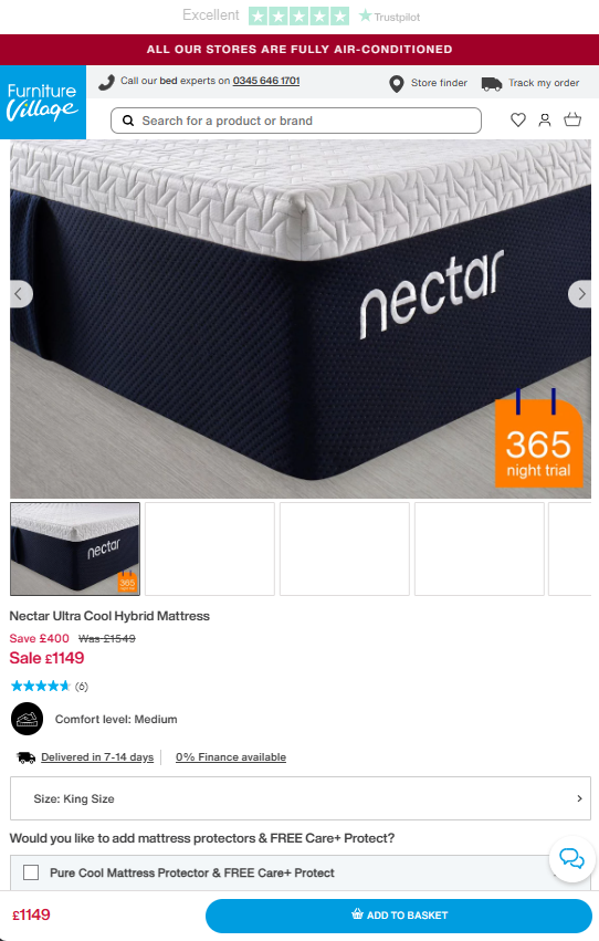 Price comparison