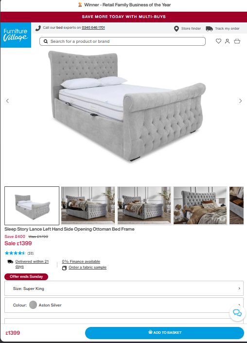 Price comparison