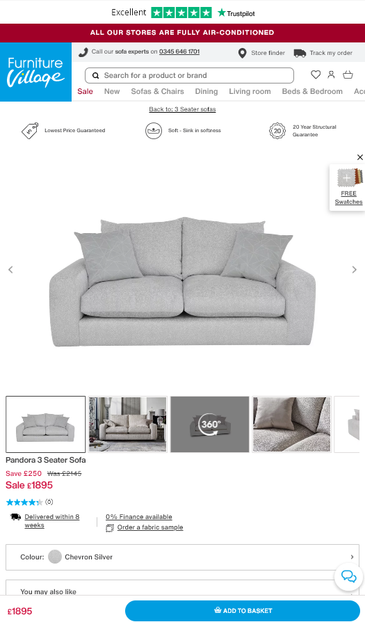 Price comparison