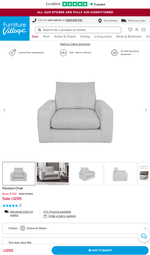 Price comparison