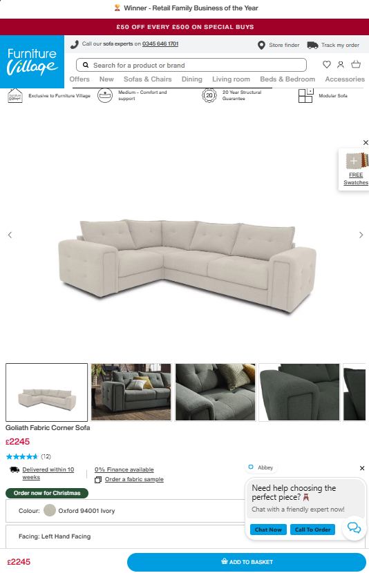 Price comparison