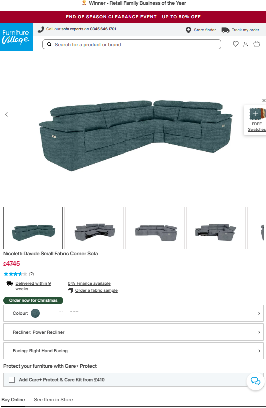 Price comparison