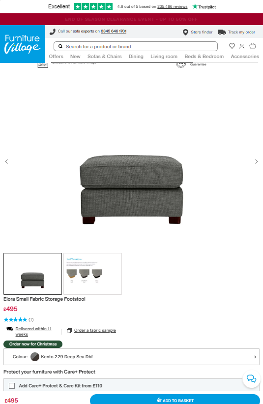 Price comparison