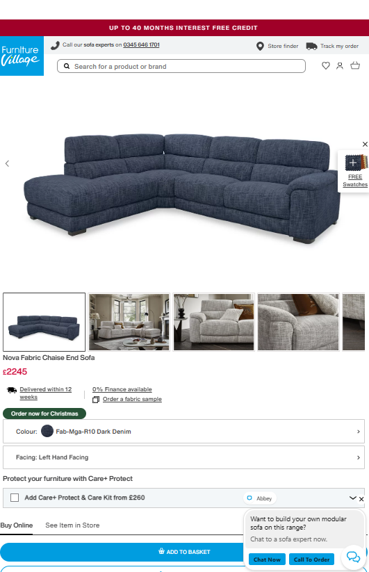 Price comparison