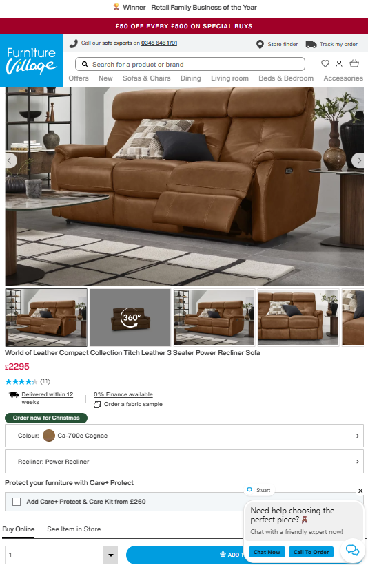 Price comparison