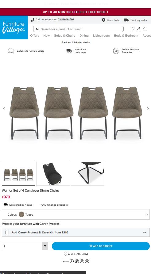 Price comparison