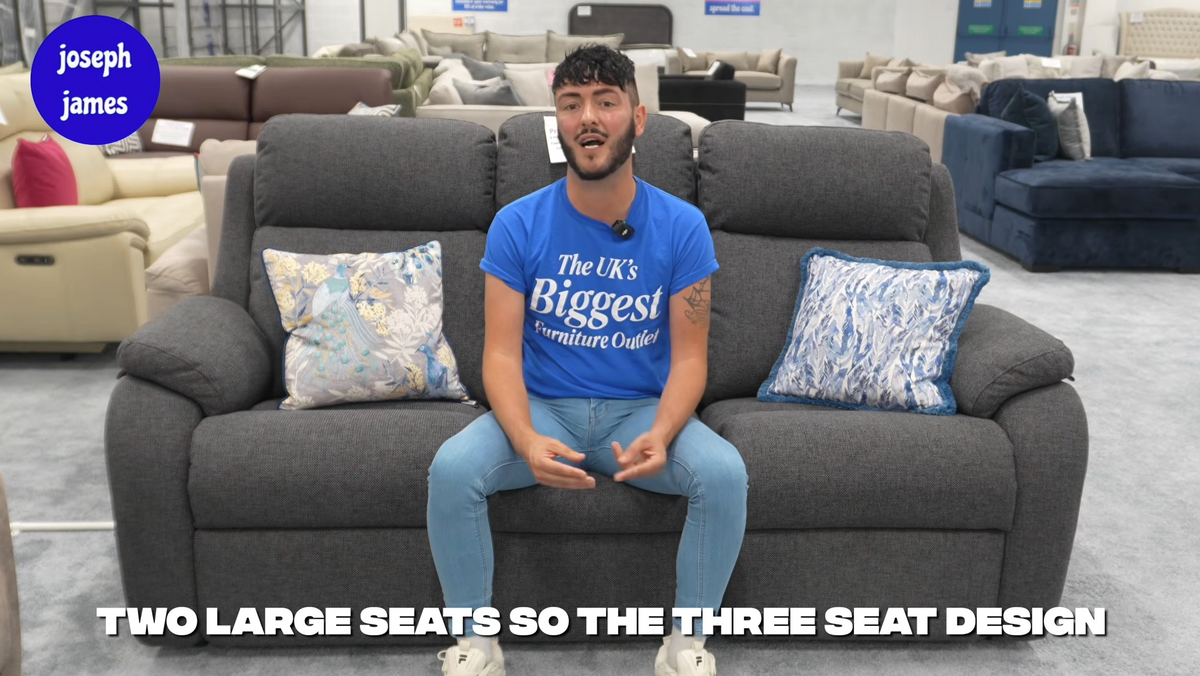 Load video: 'Kingsbury' 3 Seater Review