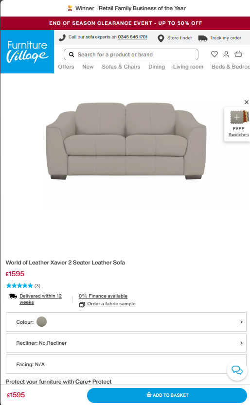 Price comparison