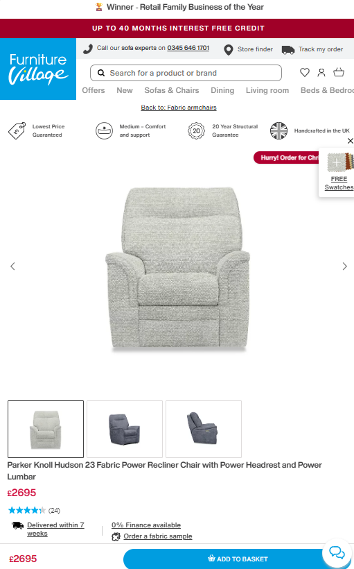 Price comparison