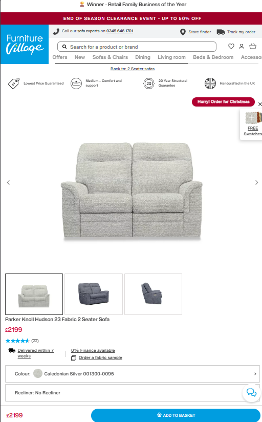 Price comparison