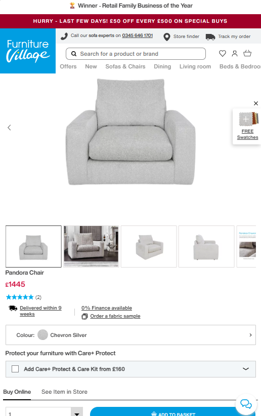 Price comparison