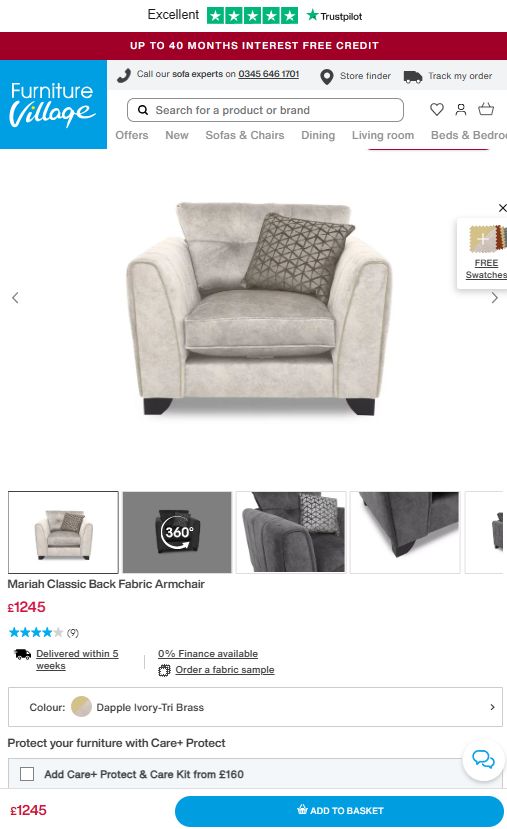 Price comparison