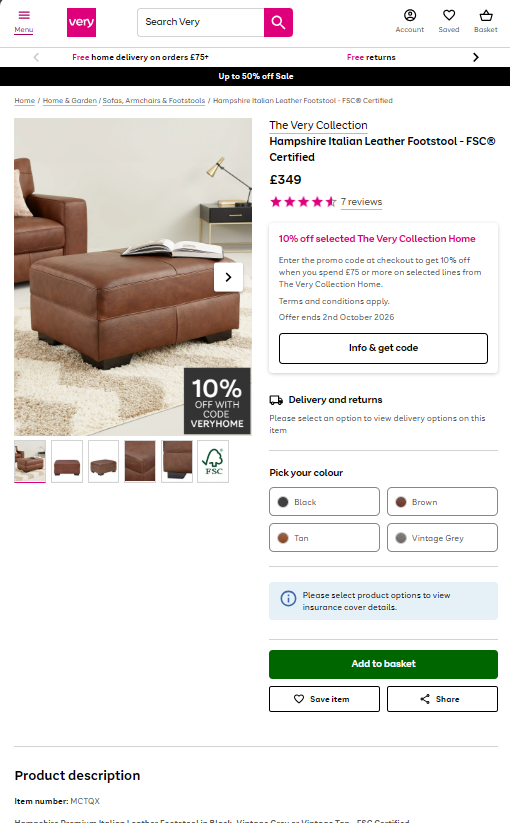 Price comparison