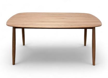 ‘Stockholm’ Solid Oak Fixed Dining Table