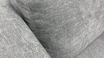 ‘Strand’ Grey Linen Look Chenille All Over Chair