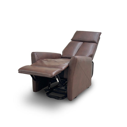 ‘Lomon’ Tan Brown Faux Leather Lift & Rise Chair