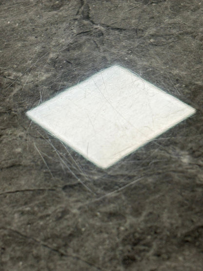 'Donnie’ Grey Real Marble Dining Table