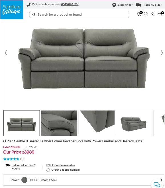Price comparison