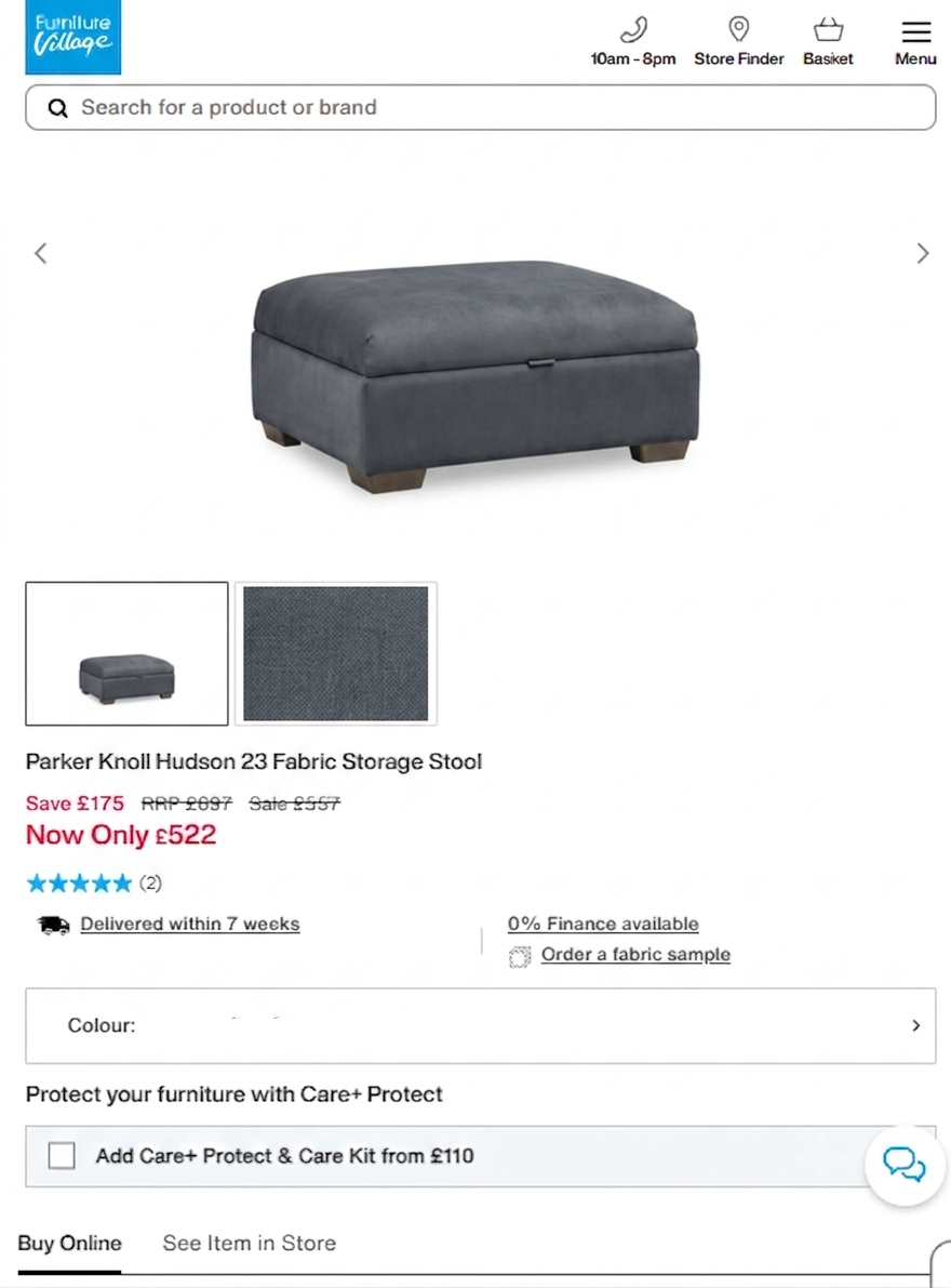 Price comparison