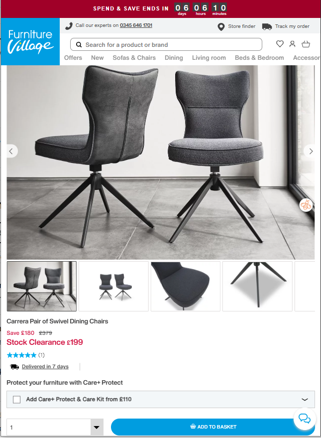 Price comparison