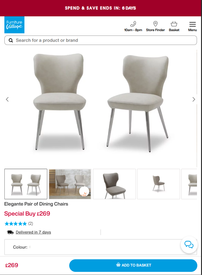 Price comparison