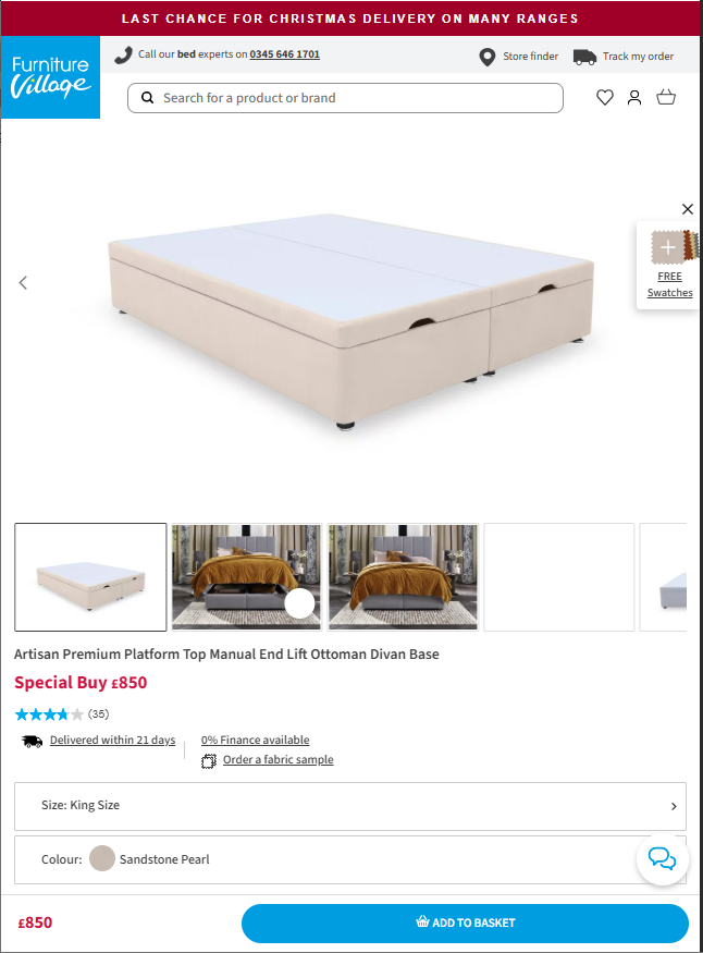 Price comparison
