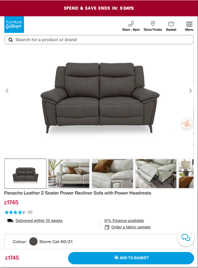 Price comparison