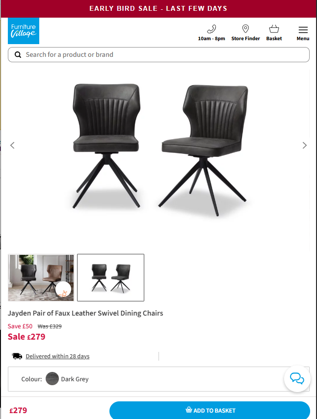Price comparison