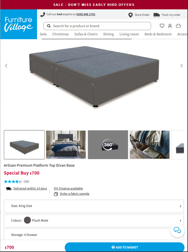 Price comparison