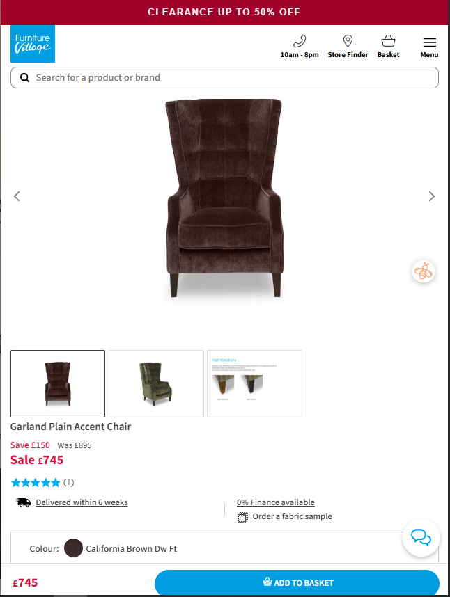 Price comparison