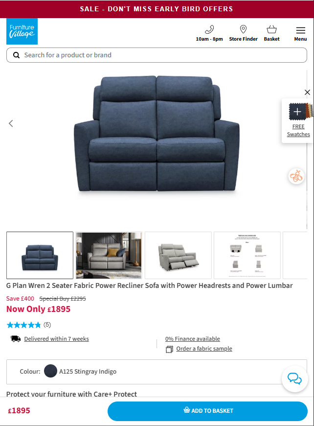 Price comparison