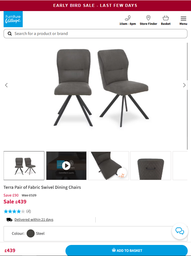 Price comparison