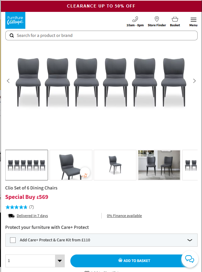 Price comparison