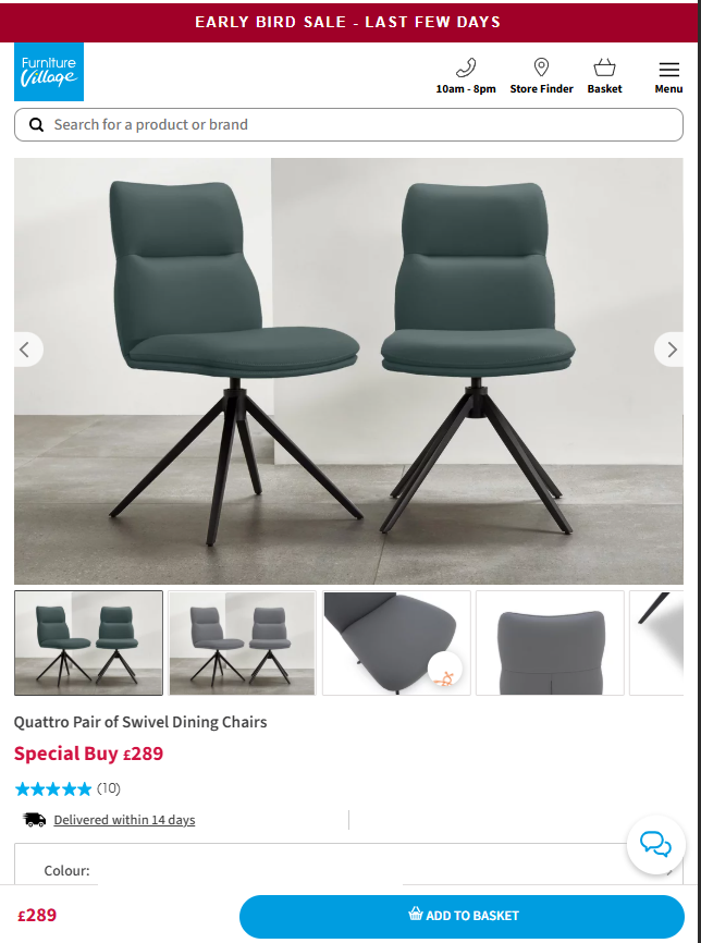 Price comparison