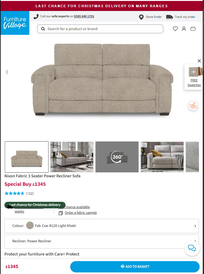 Price comparison